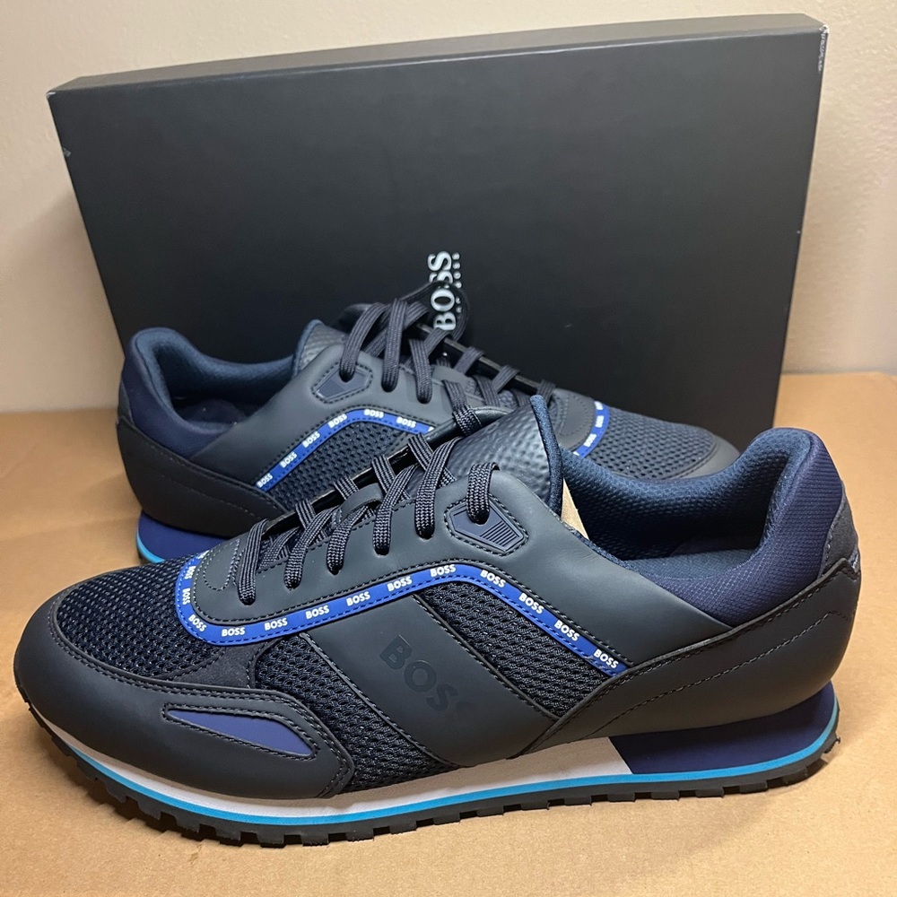Authentic BOSS Men's Parkour Runn Sneakers size 12